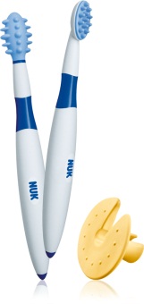 Комплект тренажёров для ухода за полостью рта Nuk с 6 месяцев