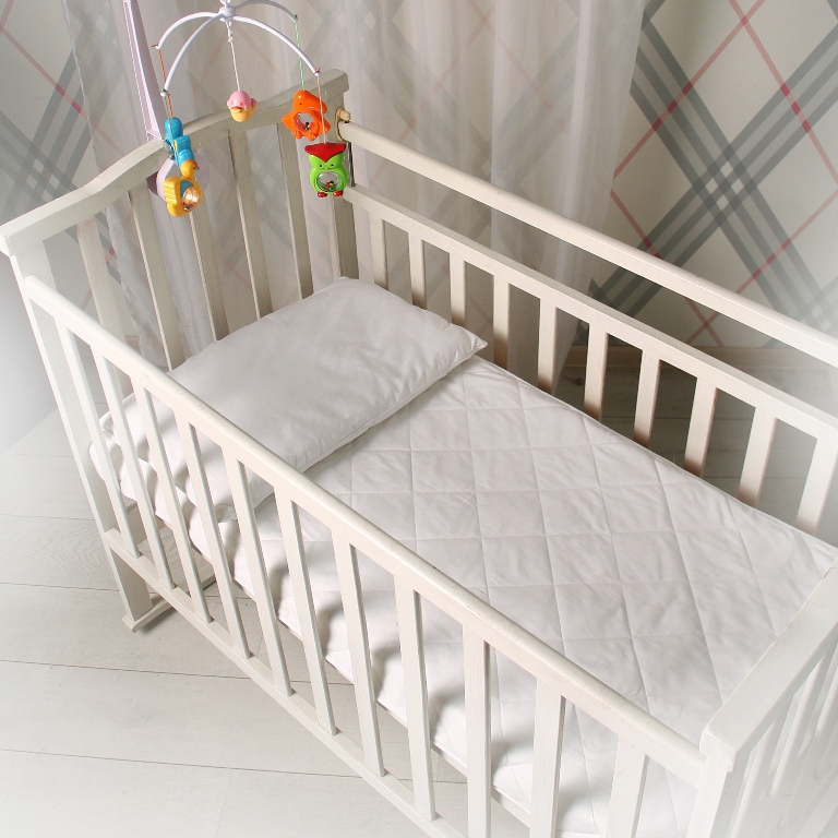 Наматрасник Greenstork в кроватку "Хлопок и Шелк" премиум