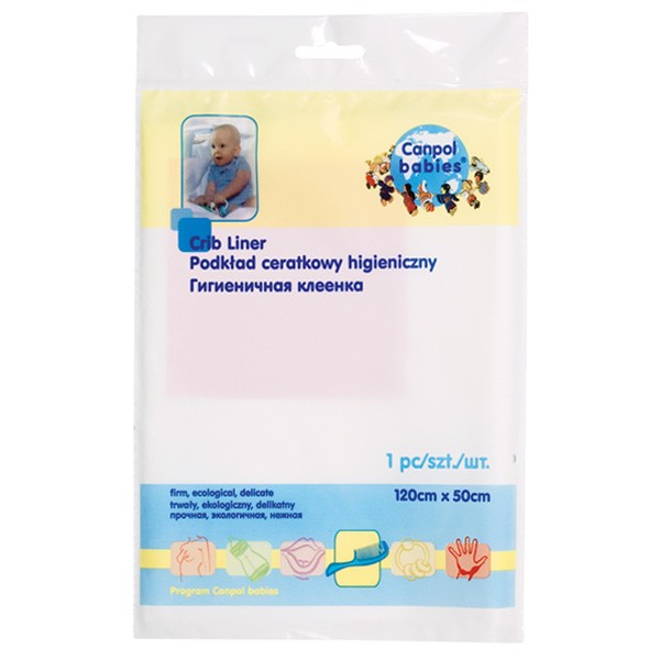 Клеёнка детская Canpol Babies гигиеническая на кровать 120х50