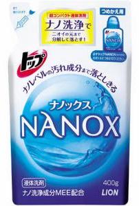 Жидкое средство для стирки Lion NANOX запасной блок 360 мл