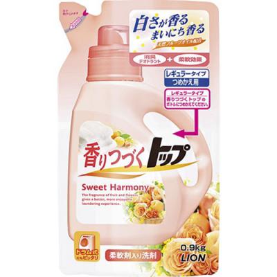 Средство для стирки Lion ТОП-сладкая гармония запасной блок 810 мл 