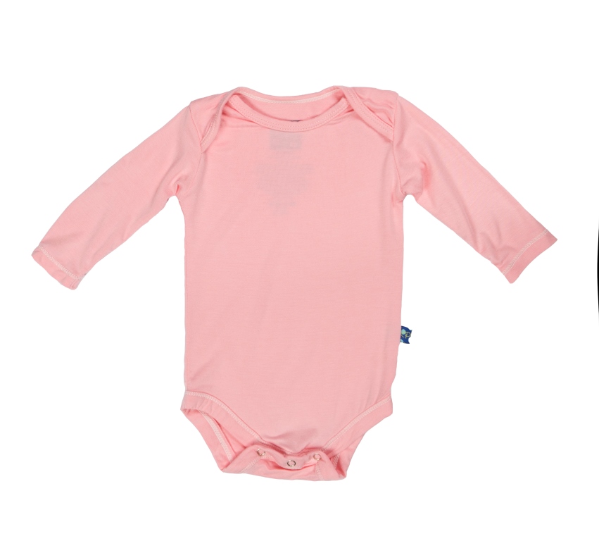 Боди детское KicKee Pants нежно-розовое 3-6 мес. арт. 8_3-6