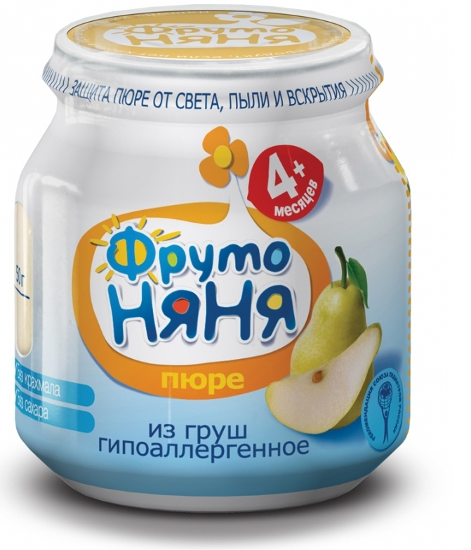 Детское пюре Фрутоняня груша 100 г