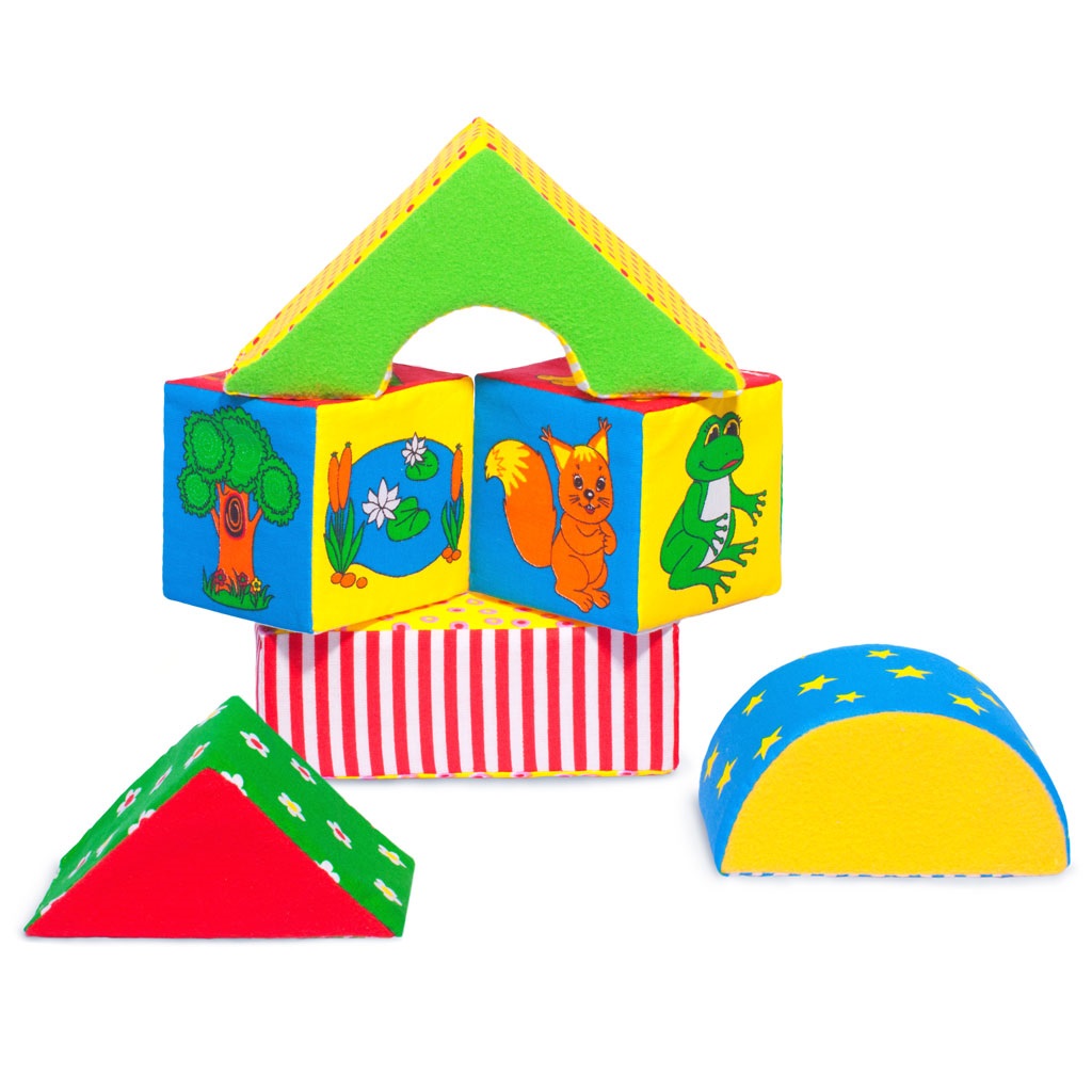 Игрушка Мякиши Кубики Домики 054