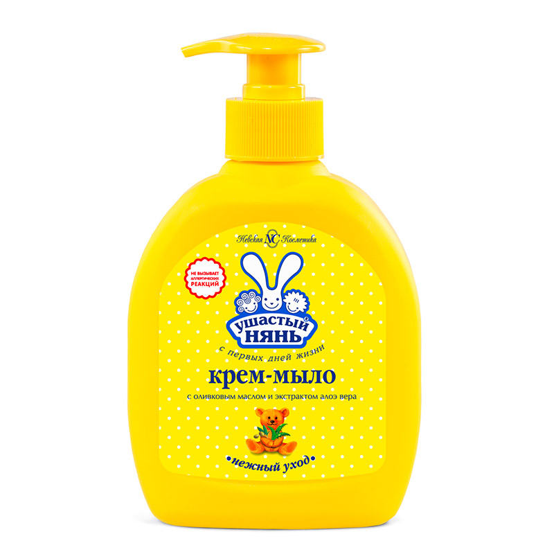 Мыло жидкое Ушастый нянь с алоэ 300 мл.