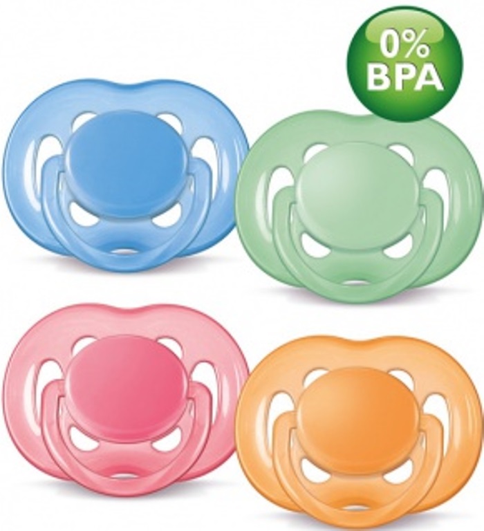 Пустышка Avent FreeFlow силиконовая от 6-18 мес (2 шт)