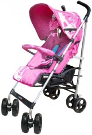 Коляска-трость Jetem Paris Pink