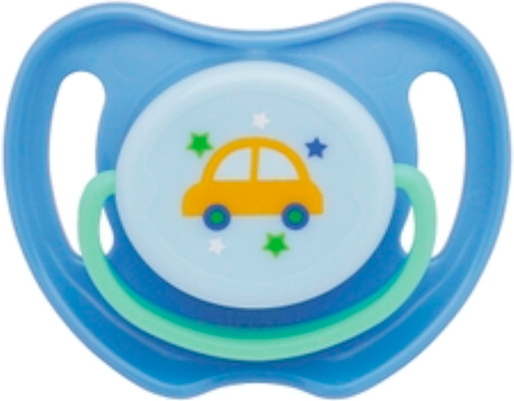 Пустышка Pigeon Машинка с 6 мес. размер L