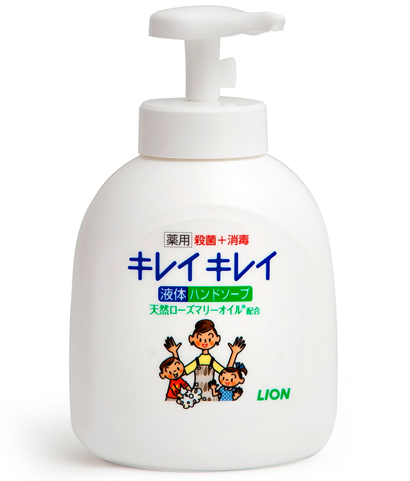 Мыло-пенка для рук  Lion Kirei Kirei с ароматом цитруса 250 мл