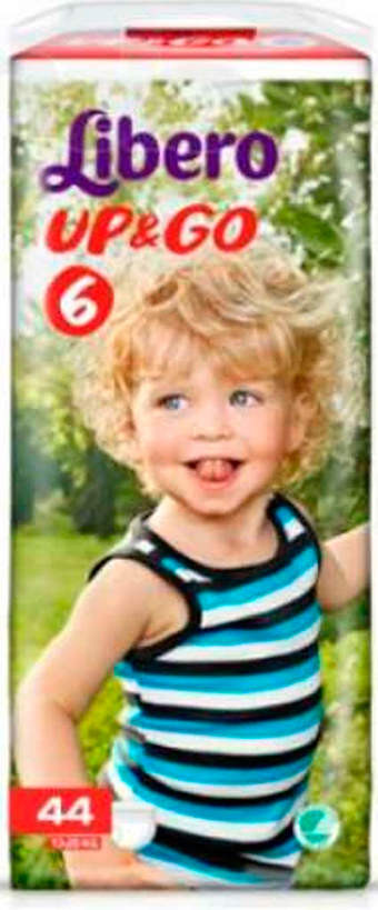 Трусики Libero up&goмега пак (13-20кг) 44 шт