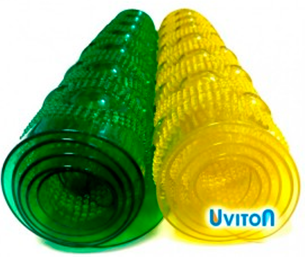 Коврик для ванны Uviton противоскользящий Волна 71х40 см