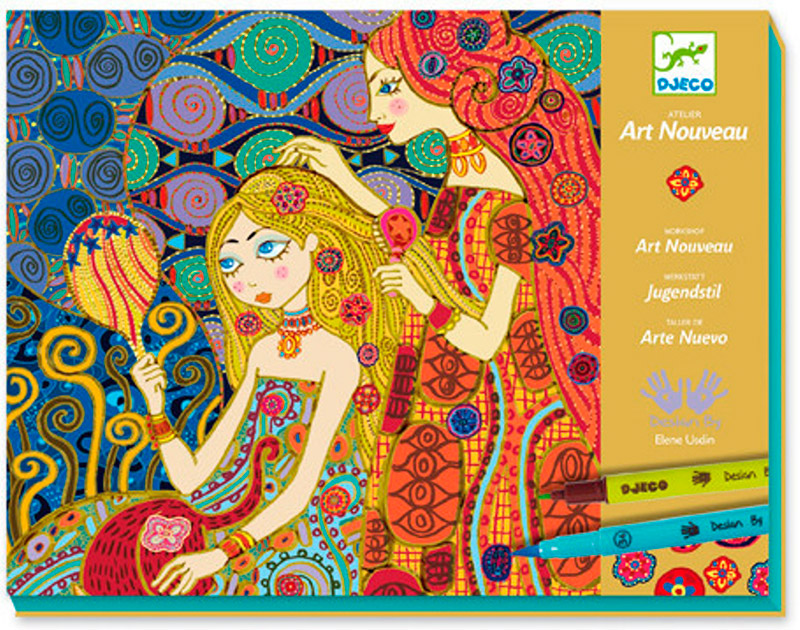 Раскраска Djeco Новое искусство