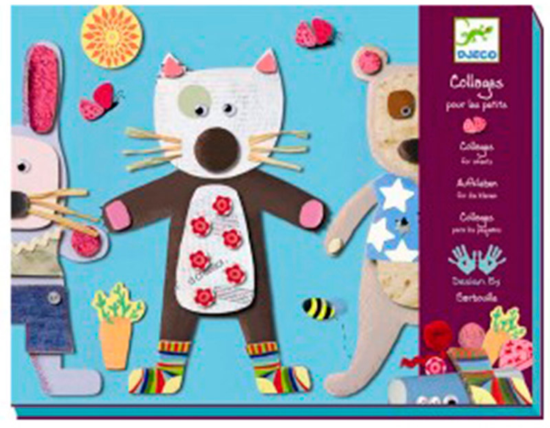 Набор для творчества Djeco Аппликация для малышей 08664