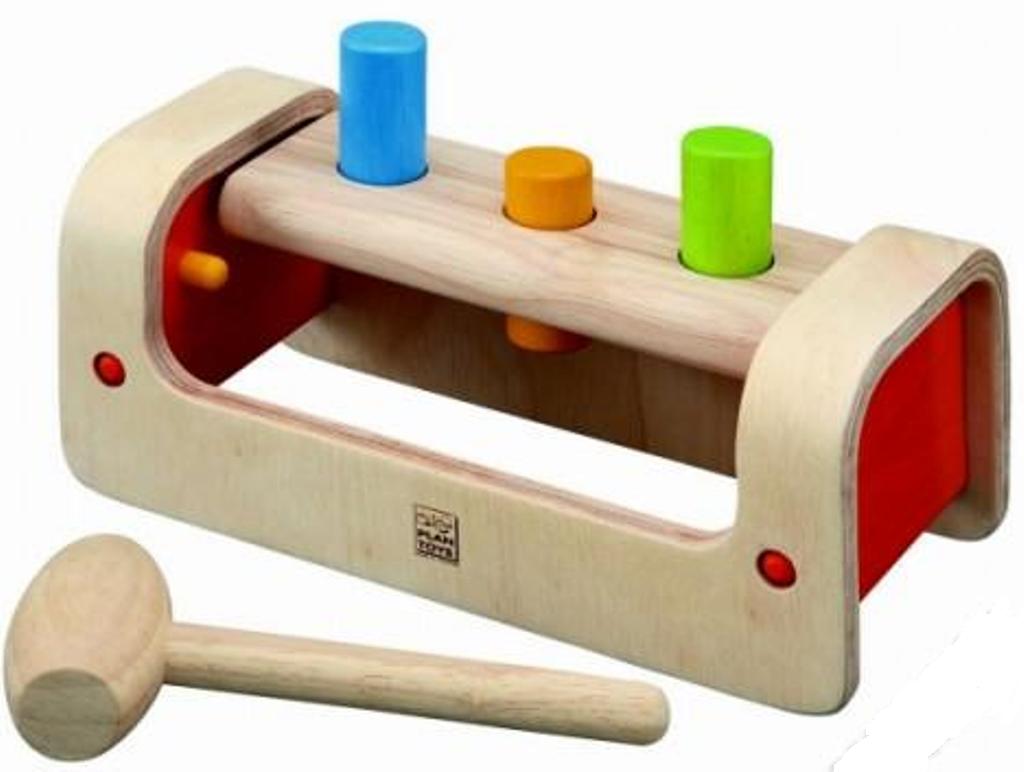 Игрушка деревянная Plan Toys Забивалка 5350
