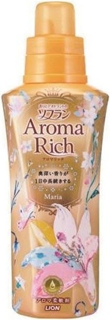 Кондиционер для белья Lion Aroma RICH Maria с ароматом лилии флакон 600 мл
