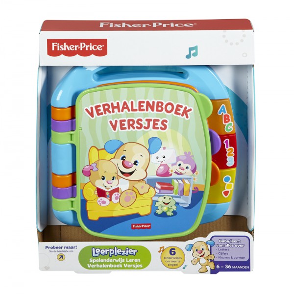 Книжка развивающая Fisher Price "Стишки для малышей" CJW28