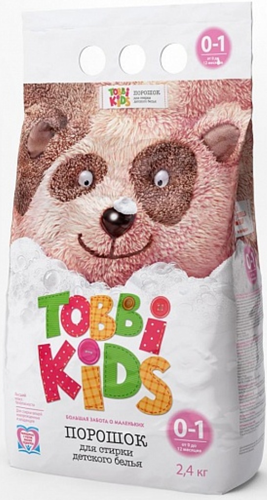 Стиральный порошок Tobbi Kids с 0-12 мес. 2400 гр 