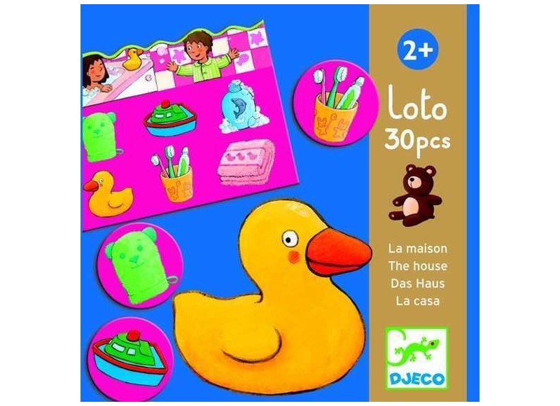 Игра Djeco лото Дом 08121