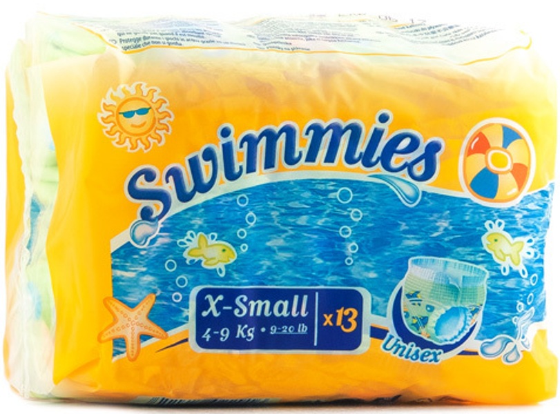 Трусики для плавания Swimmies X-Small (4-9 кг) 13 шт