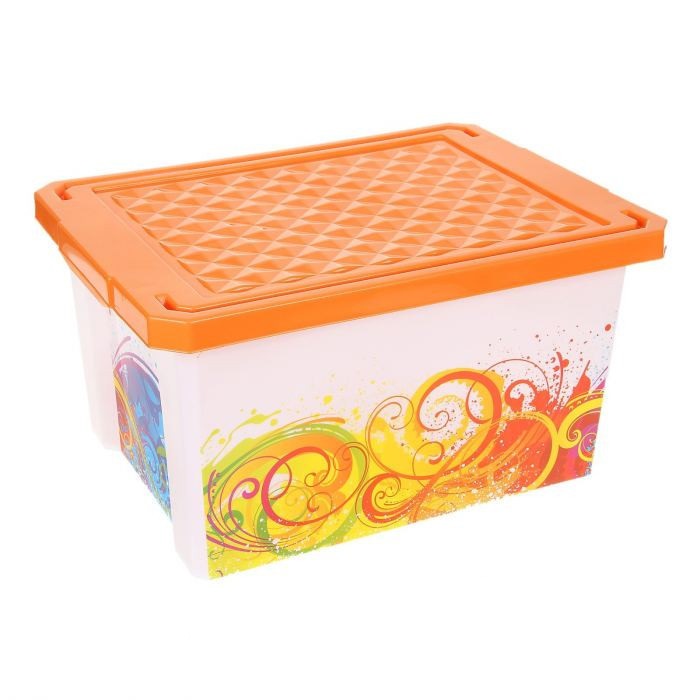 Ящик для хранения ToyMart Optima Брызги 17л. 2584BQ