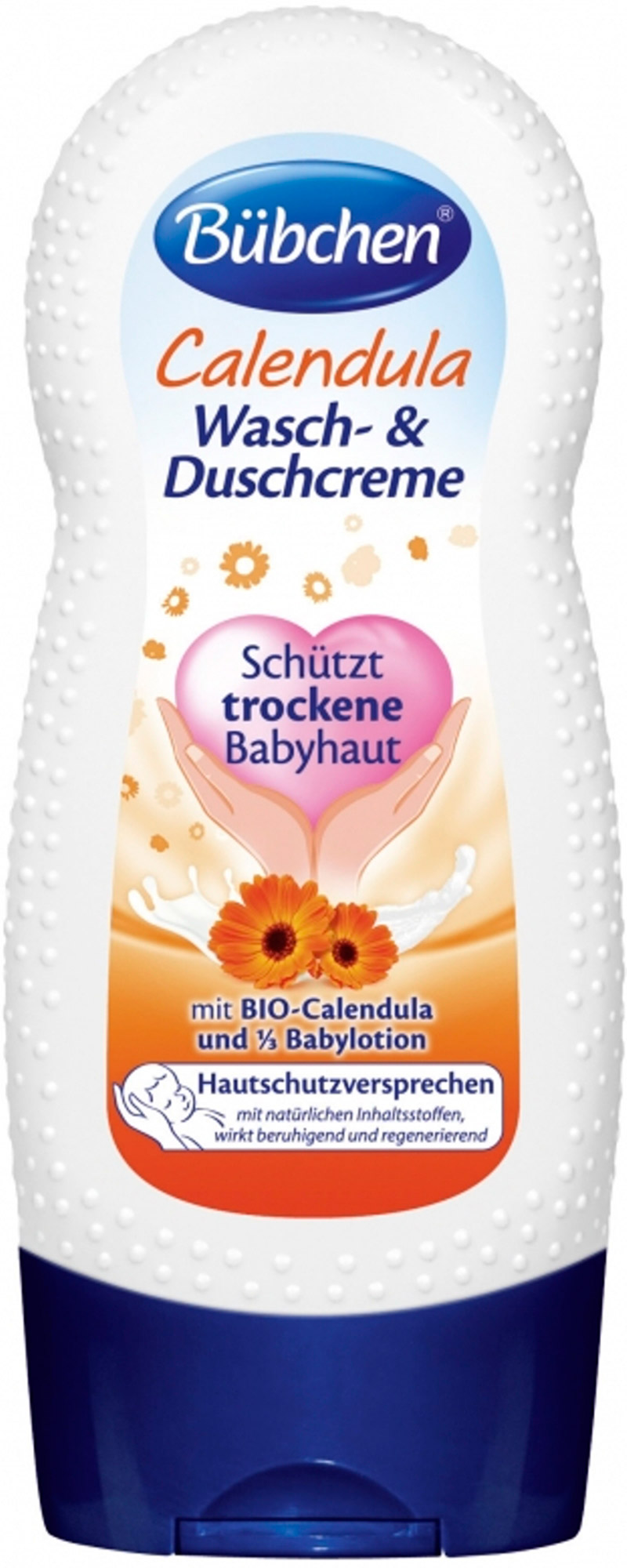 Крем для мытья и душа Bubchen Календула с рождения 230 мл