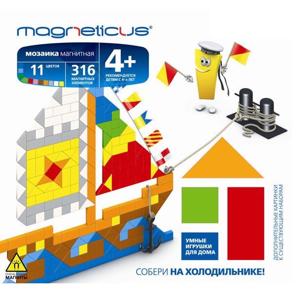 Миди-Мозаика Magneticus "Парусник" 316 эл. 11 цв. MM-11BL