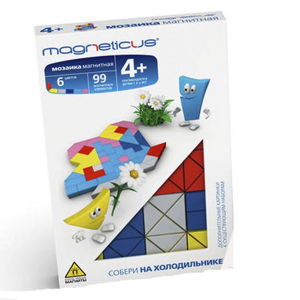 Мини-мозаика Magneticus Бабочка 6 цветов MM-03BL