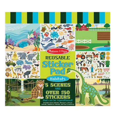 Набор для творчества Melissa&Doug Стикеры "Среда Обитания" 4196