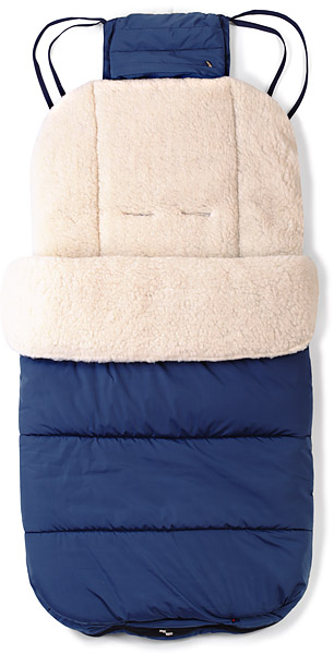 Конверт прогулочный ToyMart в коляску и автокресло, синий К104м