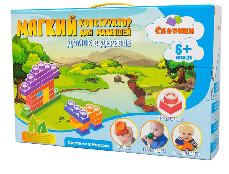 Конструктор Сборики Домик в деревне 10011