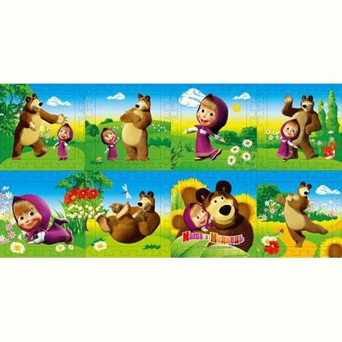 Коврик-пазл ToyMart Дисней МАША И МЕДВЕДЬ 315*315см 164797/FS-ММ