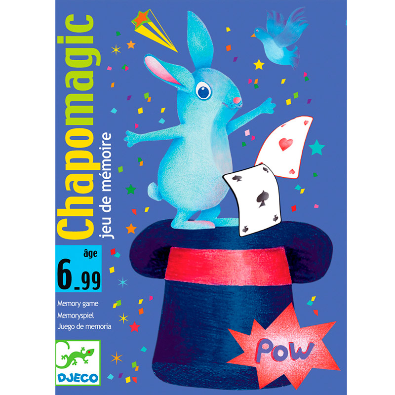 Игра карточная Djeco Шляпа волшебника 05133