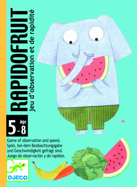 Игра карточная Djeco Быстрые фрукты 05137