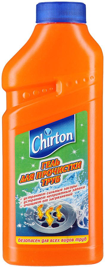 Гель для прочистки сливных труб Chirton 500 мл