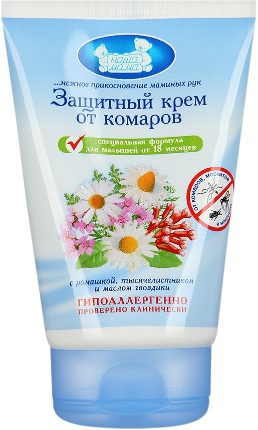 Крем защитный от комаров Наша Мама 100 мл