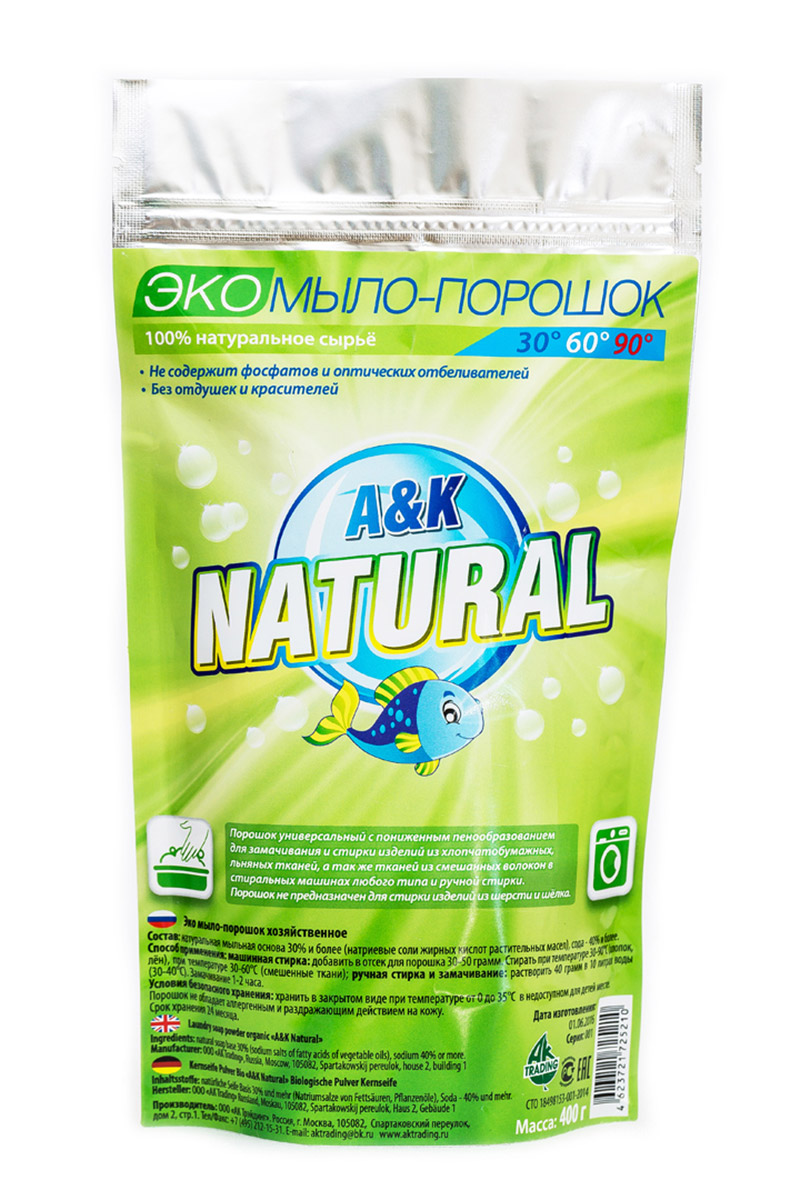 Порошок универсальный A_K Natural Эко 