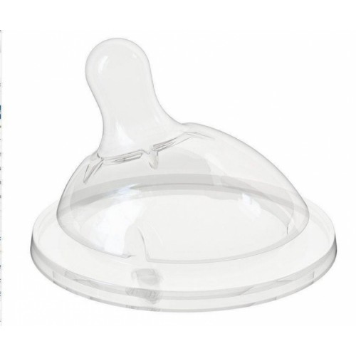 Соска Chicco Natural Feeling силиконовая с флексорами, средний поток, 1шт, с 2 мес