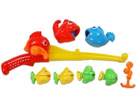 Игрушка BAIRUN Рыбалка + 6 рыбок