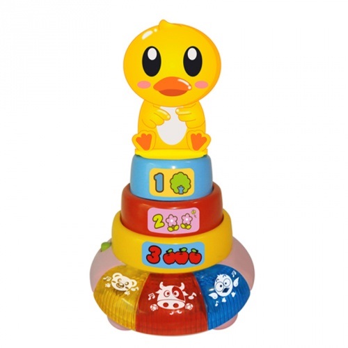 Игрушка музыкальная HUILE Пирамидка