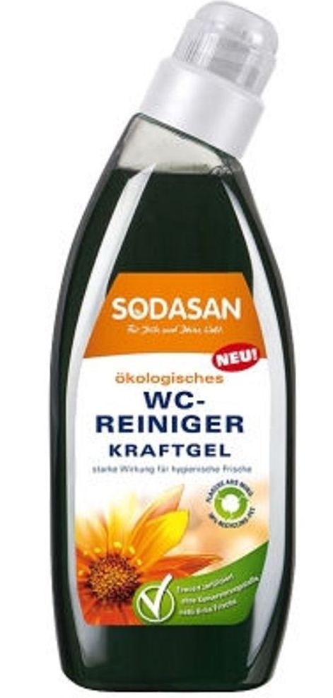 Гель интенсивный Sodasan для уборки туалета 750 мл