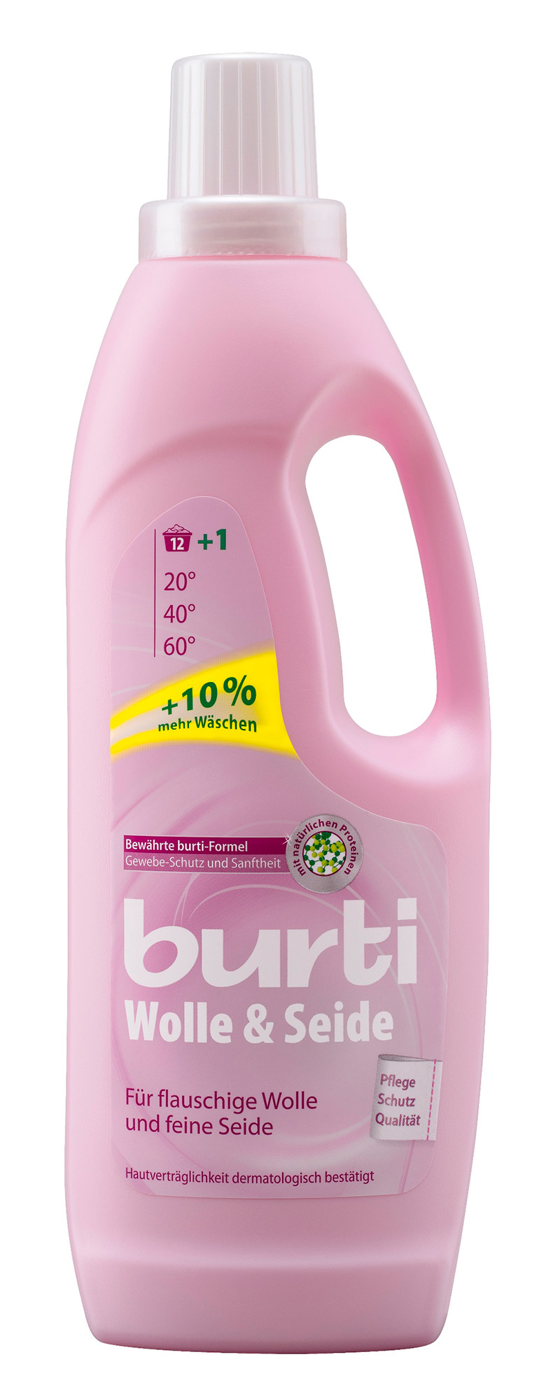 Средство для стирки жидкое Burti для изделий из шерсти Wolle&amp;Seide 753 мл