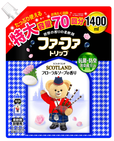 Кондиционер для детского белья Nissan «FaFa Шотландия» концентрированный, запасной блок, 1,4 л