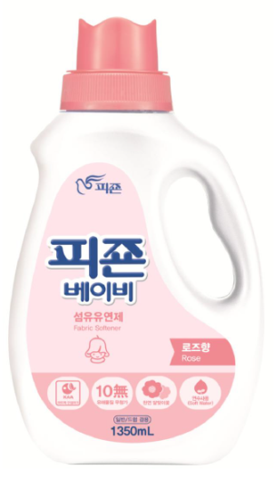 Кондиционер для детского белья Pigeon "Baby" c ароматом розы, 1350 мл