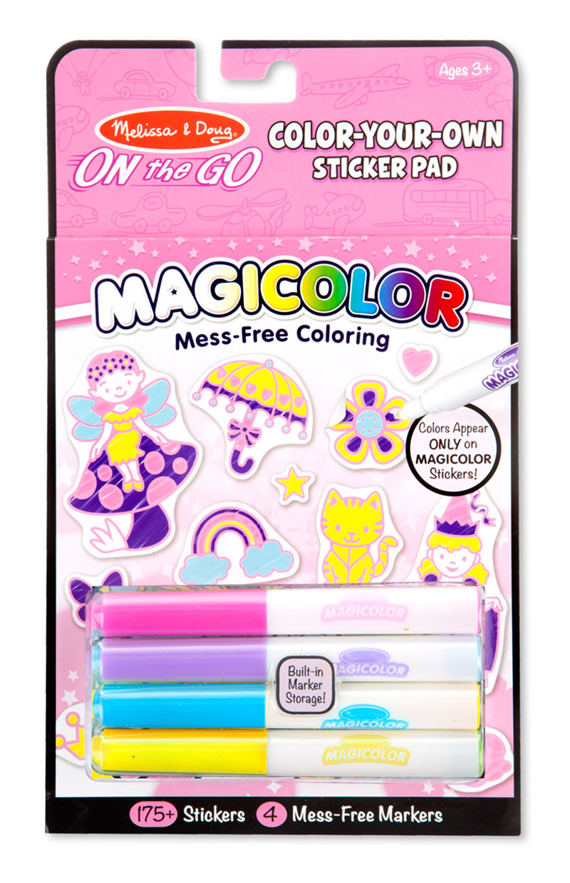 Набор для творчества Melissa&amp;Doug Наклейки-розовые