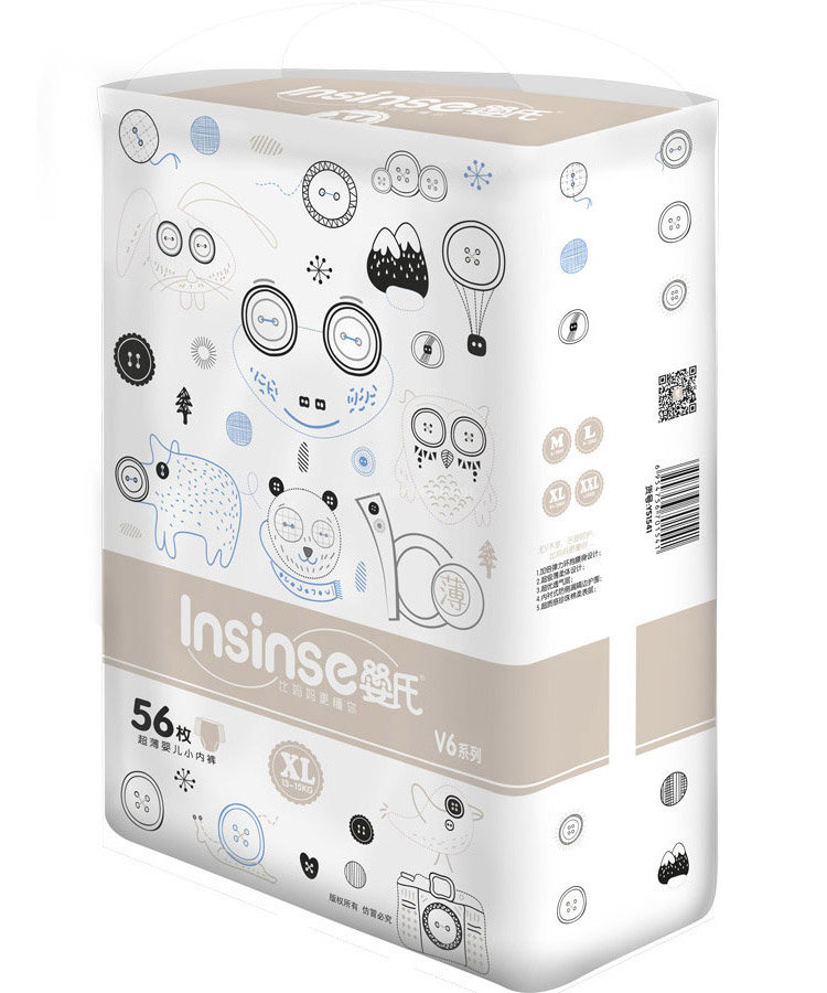 Трусики Insinse V6 размер XL (13-15 кг) 56 шт супертонкие