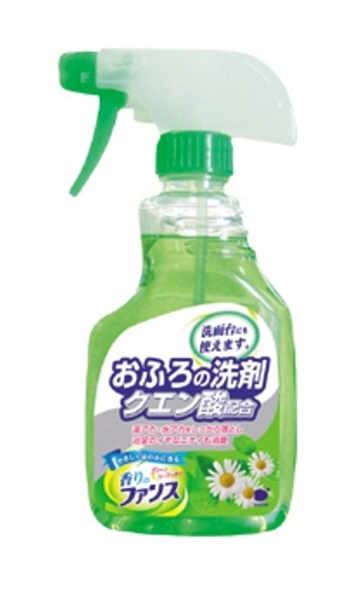 Спрей для чистки ванной комнаты Daiichi OFURO с ароматом зеленых трав 380 мл