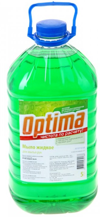 Мыло жидкое для мытья рук Synergetic Optima, канистра