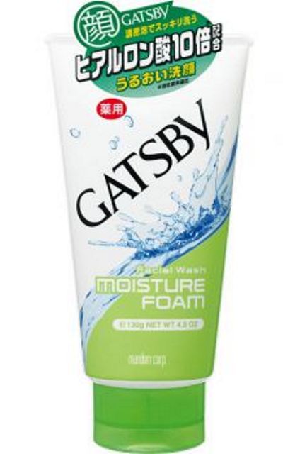 Пенка-скраб для мужчин Gatsby глубоко очищающая для жирной и проблемной кожи лица 130 г