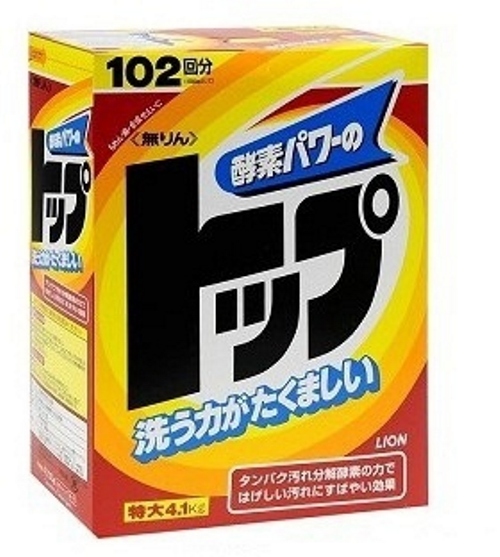 Стиральный порошок Lion ТОП - Сила ферментов коробка 4,1 кг 