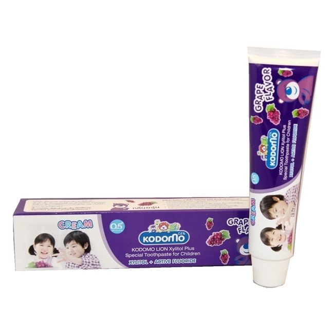 Детская зубная паста Kodomo Виноград, с 6 мес, 80 гр